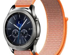 Curea ceas Smartwatch Samsung Galaxy Watch 4, Watch 4 Classic, Gear S2, iUni 20 mm Soft Nylon Sport